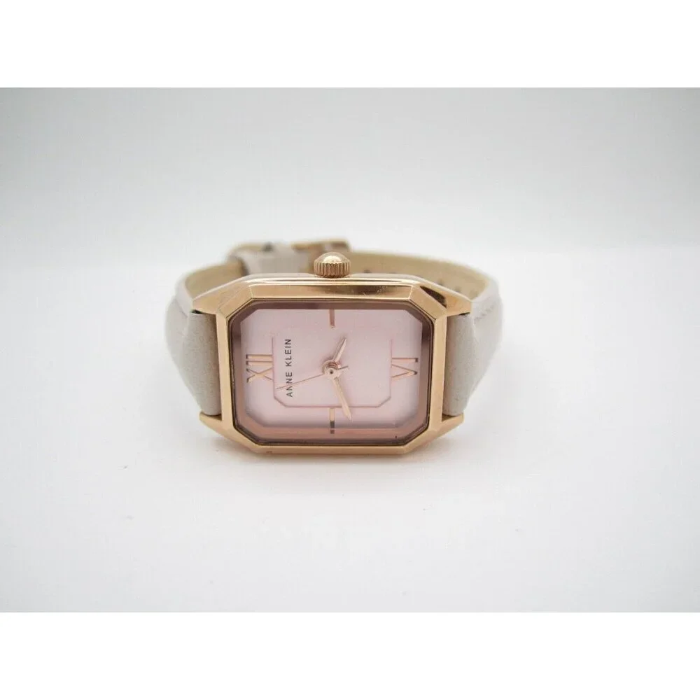 Women Anne‎ Klein Quartz WR Analog 20mm Tank Style Watch (G985) 